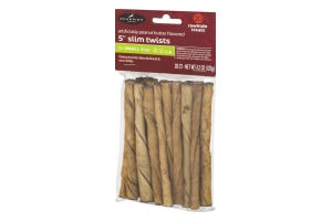 Champion Breed 5" Slim Twists For Small Dogs Rawhide Treats - 20 CT