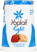 Yoplait Light Yogurt Strawberries 'n Bananas