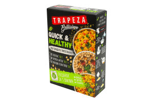 Набір круп швидкого приготування Quick&Healthy Bellissimo Trapeza к/у 360г