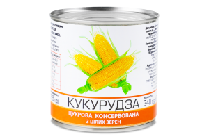 Конс Кукурудза цукрова 340 г ж/б