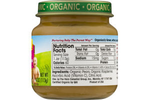 Earth's Best Organic Stage 2 Pears & Raspberries