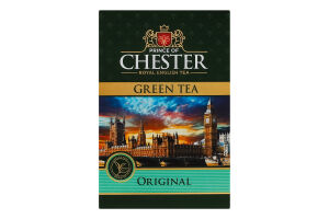 Чай зелений китайський байховий листовий Original Prince of Chester в/с к/у 80г