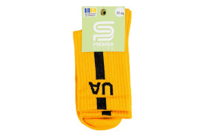 Шкарпетки підл Premier socks Економ UA гірч р22-24