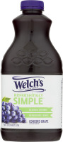 Welch's Refreshingly Simple Juice Beverage Concord Grape