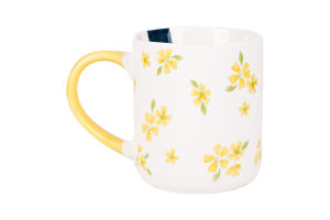 Чашка Eat&Drink жовті квіти 385мл 985191