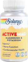 Добавка диетическая вегетарианские капсулы ActiveMag Solaray 60шт