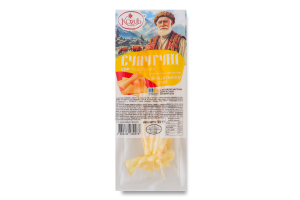 Сыр 30% рассольный со вкусом и ароматом швейцарского сыра Сулугуни Kozub в/у 100г