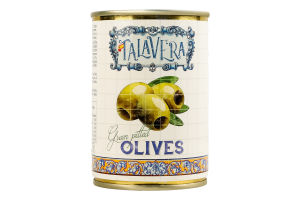 Оливки Talavera зелені без кісточки з/б