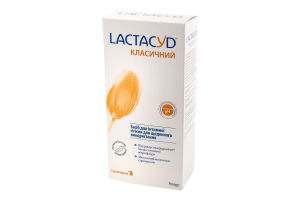 Засіб для інтимної гігієни для щоденного використання Класичний Lactacyd 400мл