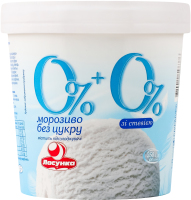 Мороженое без сахара 0%+0% Ласунка ведро 250г