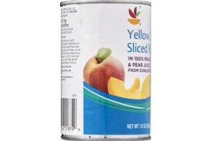 Ahold Yellow Cling Peaches Sliced