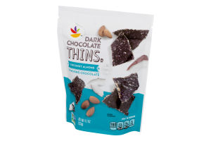 Ahold Dark Chocolate Thins Coconut Almond