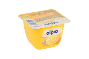 Десерт соевый с ванильным вкусом Alpro ст 125г