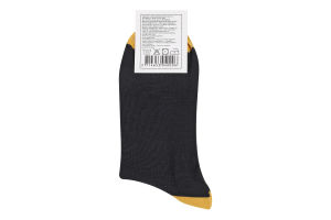Носки мужские рубчик резинка классические Ningbo Union Point Imp&Exp Co. Ltd №FHF24111640 38-45 в ассорт