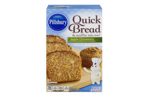 Pillsbury Quick Bread & Muffin Mix Too Apple Cinnamon