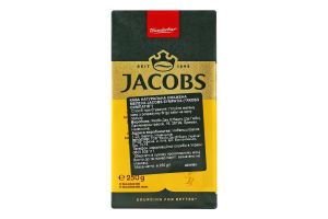 Кофе натуральный жареный молотый Симпатия Jacobs м/у 250г