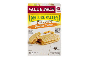 Nature Valley Biscuits With Peanut Butter - 10 PK