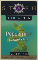 Stash Herbal Tea Peppermint Caffeine Free - 20 CT