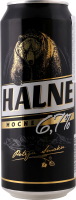 Пиво 0.5л 6.7% світле фільтроване пастеризоване Mocne Halne з/б