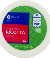 SE Grocers Whole Milk Ricotta Cheese