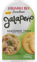 Bumble Bee Sensations Jalapeno Seasoned Tuna with Crackers