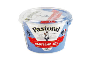 Сметана 30% Pastoral ст 200г