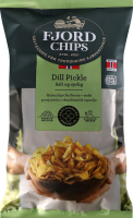 Чипси Fjord Chips картопляні маринований огірок