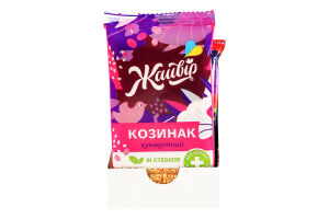 Козинак на фруктозе со стевией Кунжутный Жайвір м/у 60г