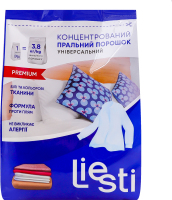 Порошок стиральный концентрированный универсальный Premium Liesti 1кг