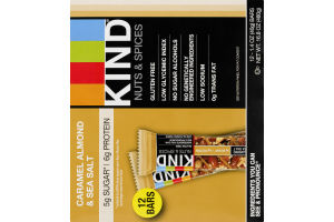 Kind Nuts & Spices Caramel Almond & Sea Salt - 12 CT