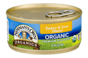 Newman's Own Organics Turkey & Liver Dinner Organic Premium Dog Food