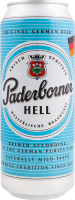 Пиво 0.5л 5.1% світле фільтроване солодове пастеризоване Hell Paderborner з/б