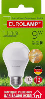 Лампа світлодіодна 9W Е27 3000К 825lm №LED-A60-09272(A) Eurolamp 1шт