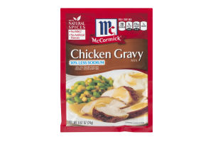 McCormick Chicken Gravy Mix 30% Less Sodium