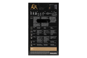 Набір Кавомашина капсульна №LM9012 Sublime Compact L'OR Barista Philips + Кава в капсулах Адвент календар L'OR 25шт