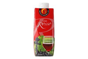 Вино 0.25л 10.5% червоне сухе Rosso Goccianello т/п