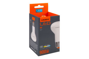 Лампа светодиодная 9W 900lm E27 4100К R63e Videx 1шт