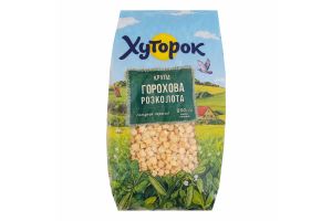 Крупа горохова розколота Хуторок 1ґ м/у 800г