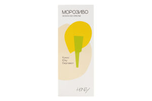 Морозиво Кокос-юзу-бергамот Vegan Honey к/у 75г