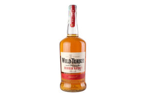 Віскі 1л 40.5% 81 Bourbon Wild Turkey пл