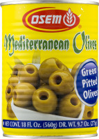 Osem Mediterranean Olives Green Pitted