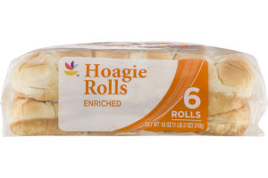 Ahold Hoagie Rolls - 6 CT