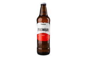 Пиво 0.5л 5% світле пастеризоване Лагер Premium Primator пл