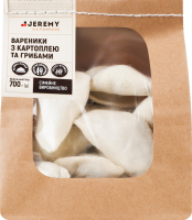 Вареники с картофелем и грибами Jeremy м/у 700г
