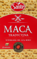 Маца пшенична Традиційна Sante к/у 180г