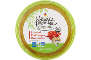 Nature's Promise Organic Roasted Red Pepper Hummus