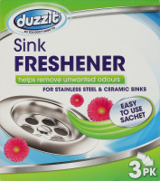 Duzzit Засіб-саше для чищення та нейтралізації запаху для раковини 3×30 г