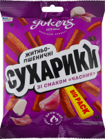 Сухарики ржано-пшеничные Чеснок Big pack Jokers м/у 100г