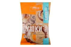 Сушки глазуровані Сніжинка Київхліб м/у 250г