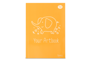 Блокнот Artbook Spoony Elephant A5 64аркуші Profiplan